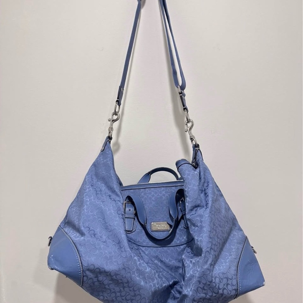 Coach Voyage travel duffel bag,Vintage Coach Bag,Coach overnight bag,duffle bag
